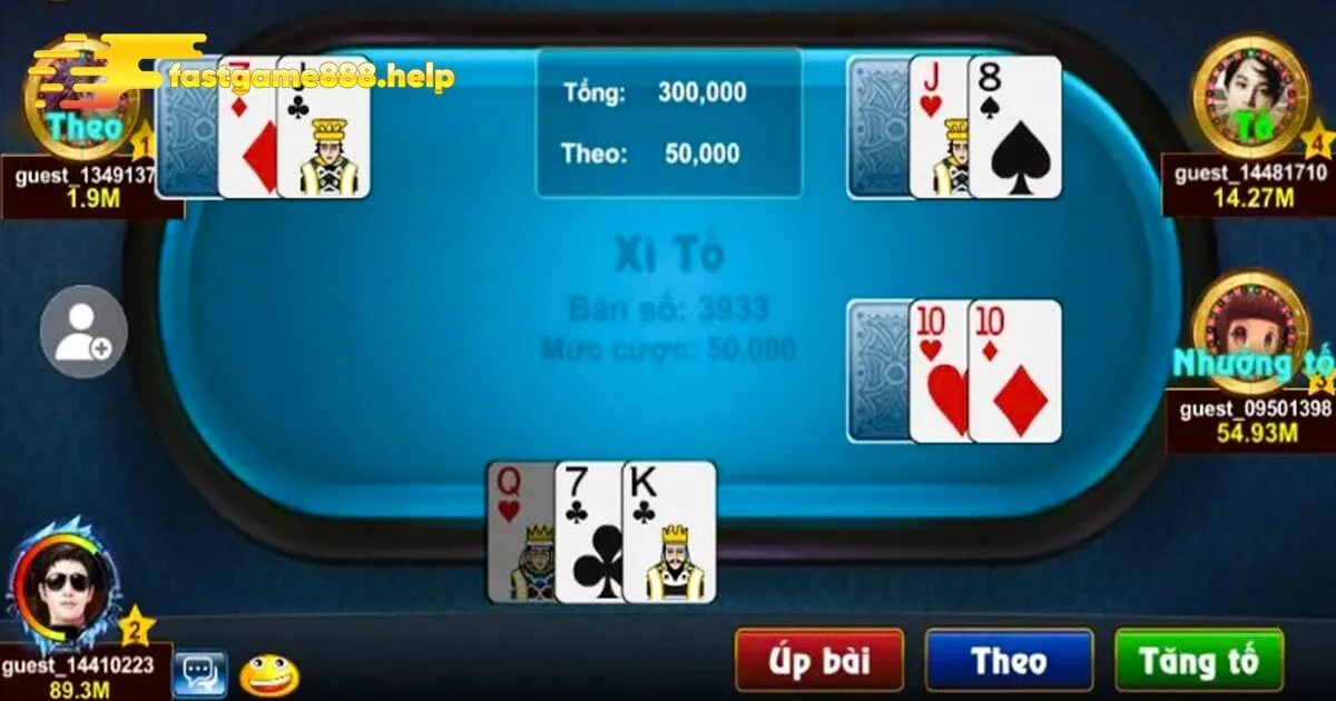 Kinh nghiệm thắng game bài xì tố