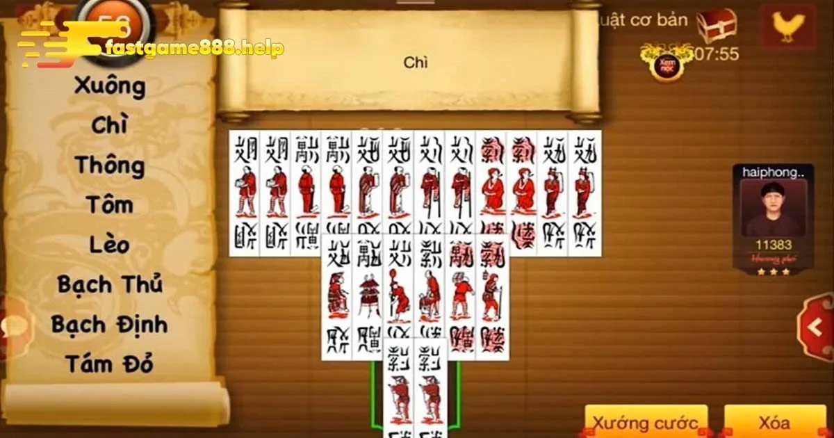 Kinh nghiệm đánh game bài chắn thắng vẻ vang